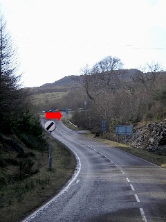 Approaching Broom Cottage from the east